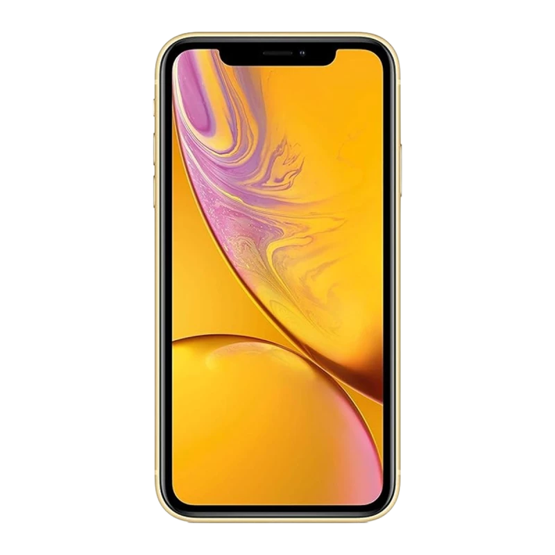 Refurbished Apple iPhone XR Yellow UK used iPhone image 2