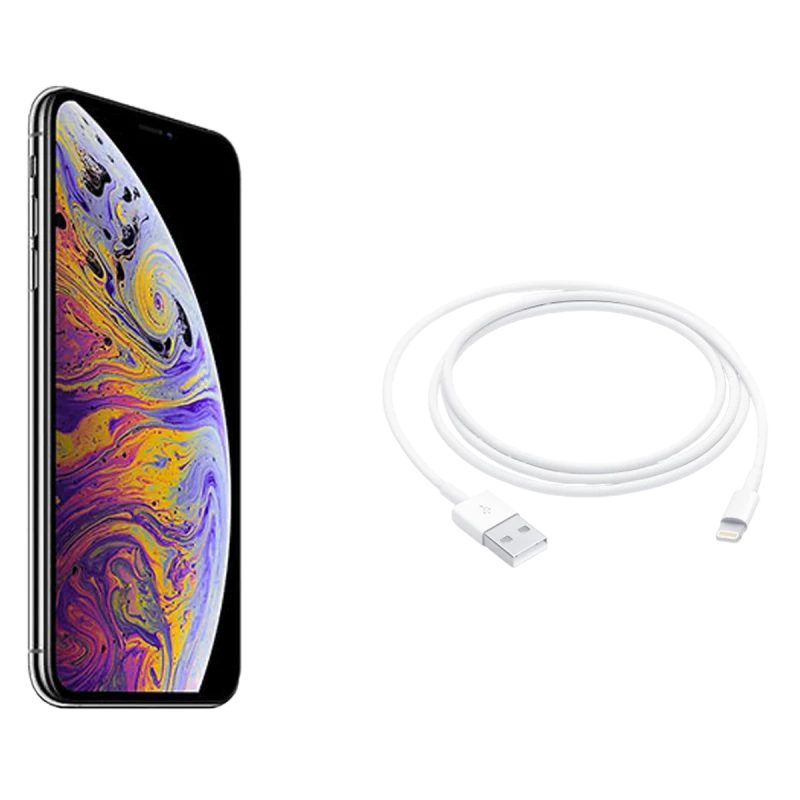 Refurbished Apple iPhone XS Max Silver UK used iPhone image 4